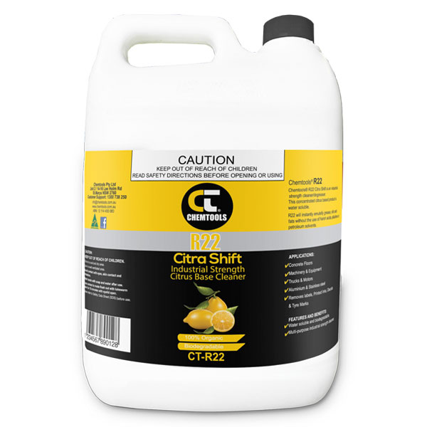 CHEMTOOLS CITRASHIFT CLEANER DEGREASER 5 LITRES BULK 